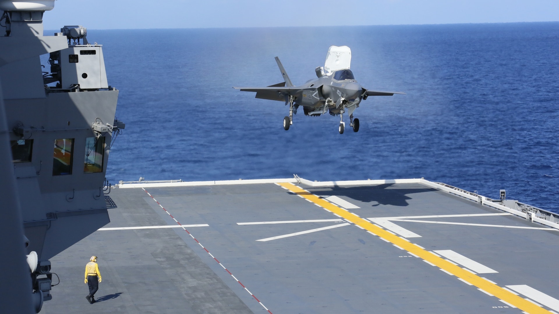 日本 出雲號 成功試驗f 35b戰機起降影片公開 日本 出雲號 成功試驗f 35b戰機起降影片公開