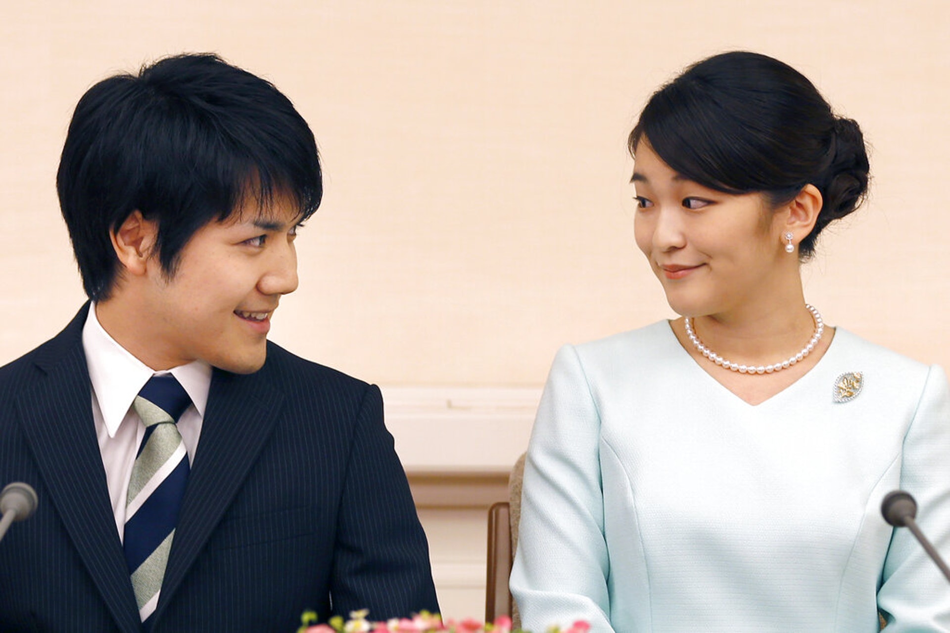 小室圭與真子公主(美聯社) 小室圭與真子公主(美聯社)