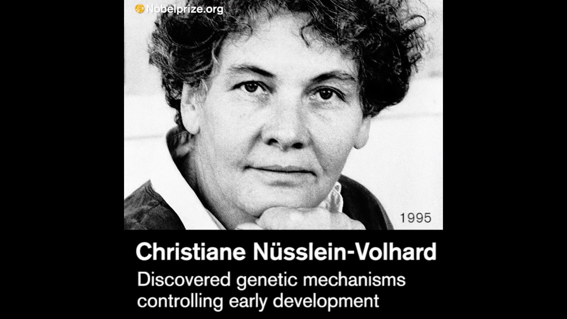 诺贝尔奖历年女性得主。（YouTube@Nobel Prize）