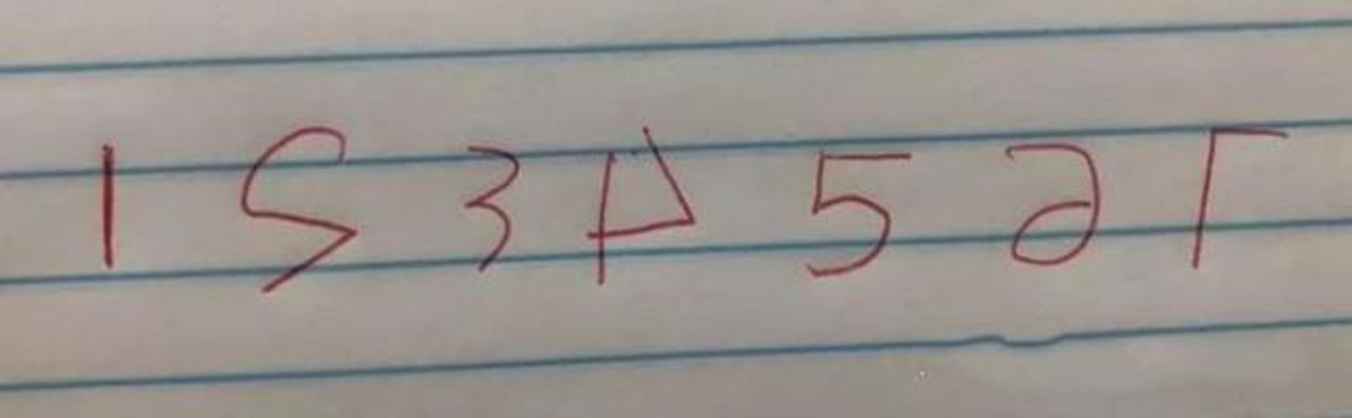 鏡面字(網上圖片) 鏡面字(網上圖片)