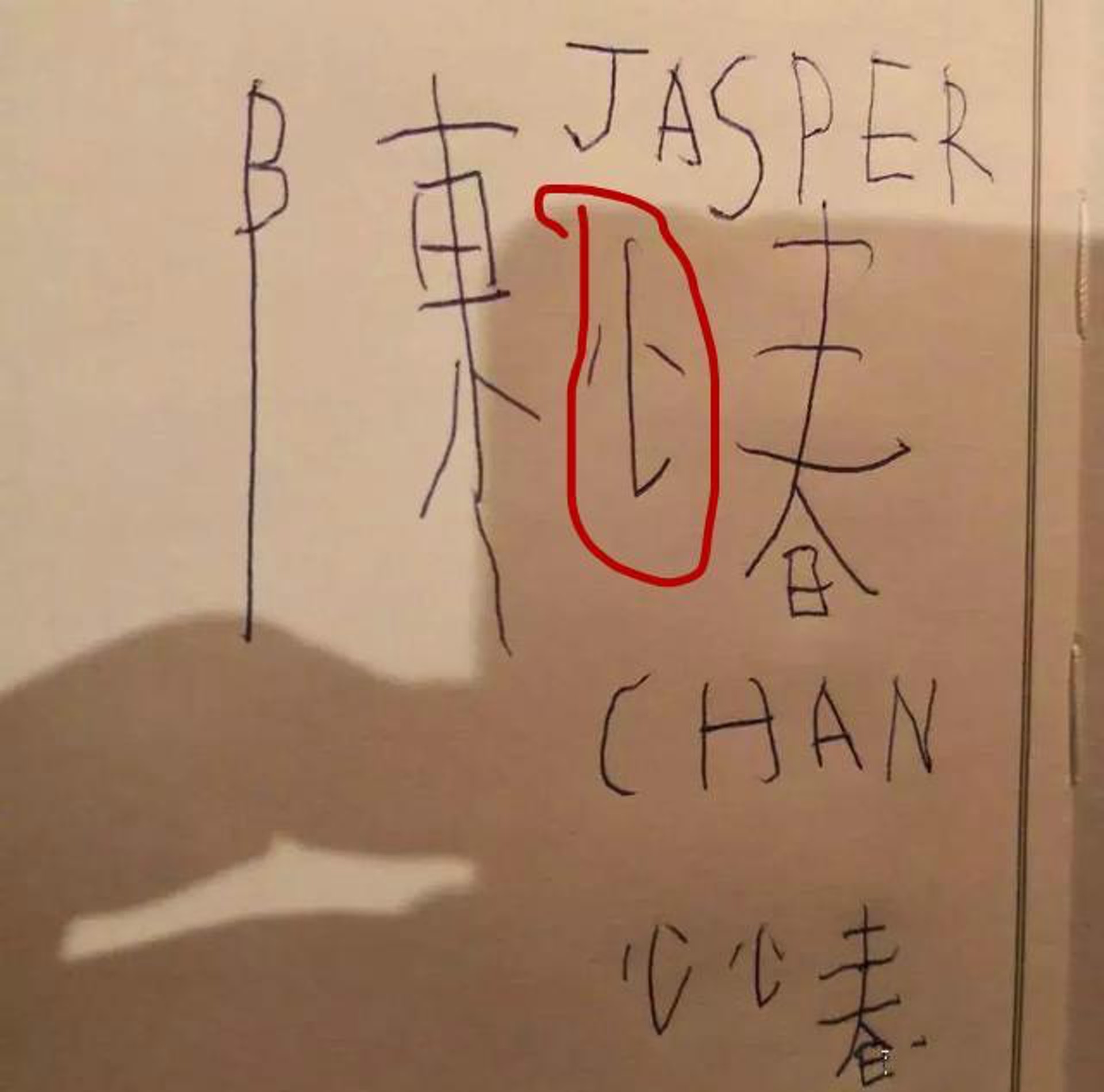 鏡面字(網上圖片) 鏡面字(網上圖片)