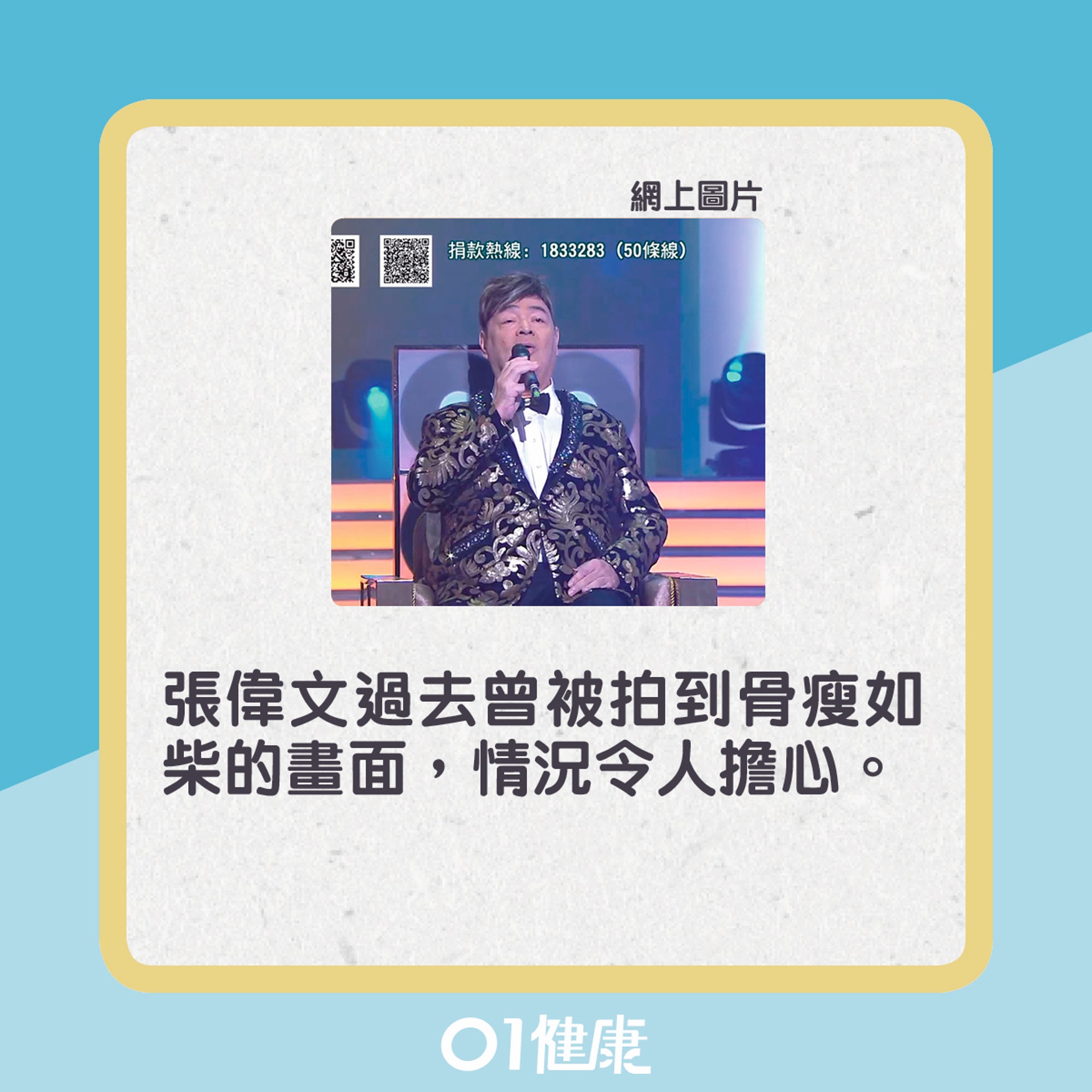 張偉文一度暴瘦。(01製圖) 張偉文一度暴瘦。(01製圖)