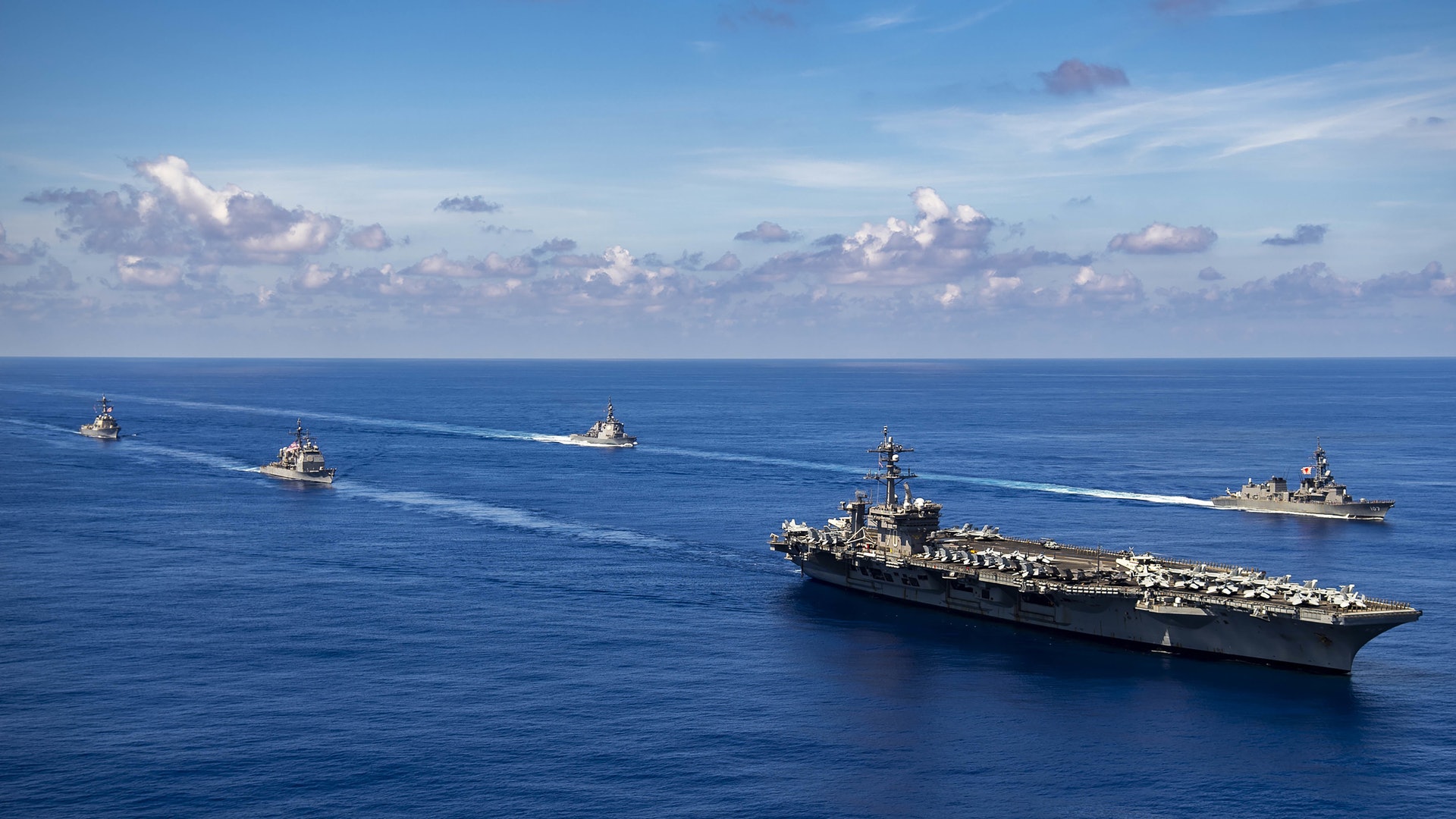 大批海軍精鋭駛向中國美國在醖釀大動作 大批海軍精鋭駛向中國美國在醖釀大動作