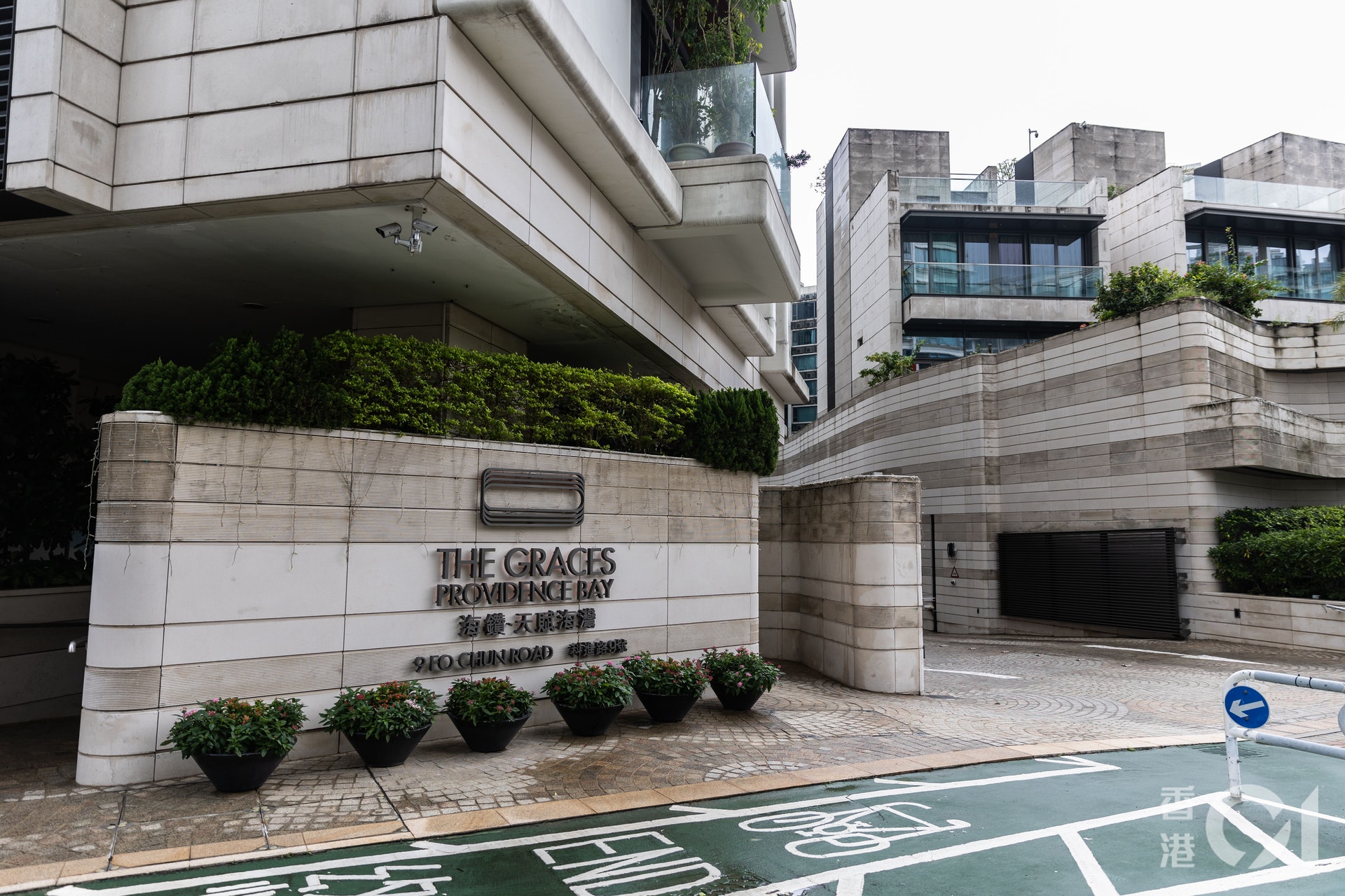 大埔天賦海灣3期海鑽10座因有外傭初步確診,被列入強制檢測公告。(梁鵬威攝) 大埔天賦海灣3期海鑽10座因有外傭初步確診,被列入強制檢測公告。(梁鵬威攝)