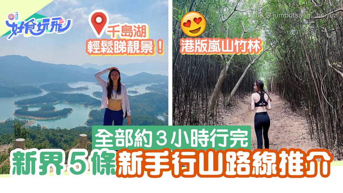 初級行山路線|新界5條新手行山路線 河背水塘芒草、港版竹林 初級行山路線|新界5條新手行山路線 河背水塘芒草、港版竹林