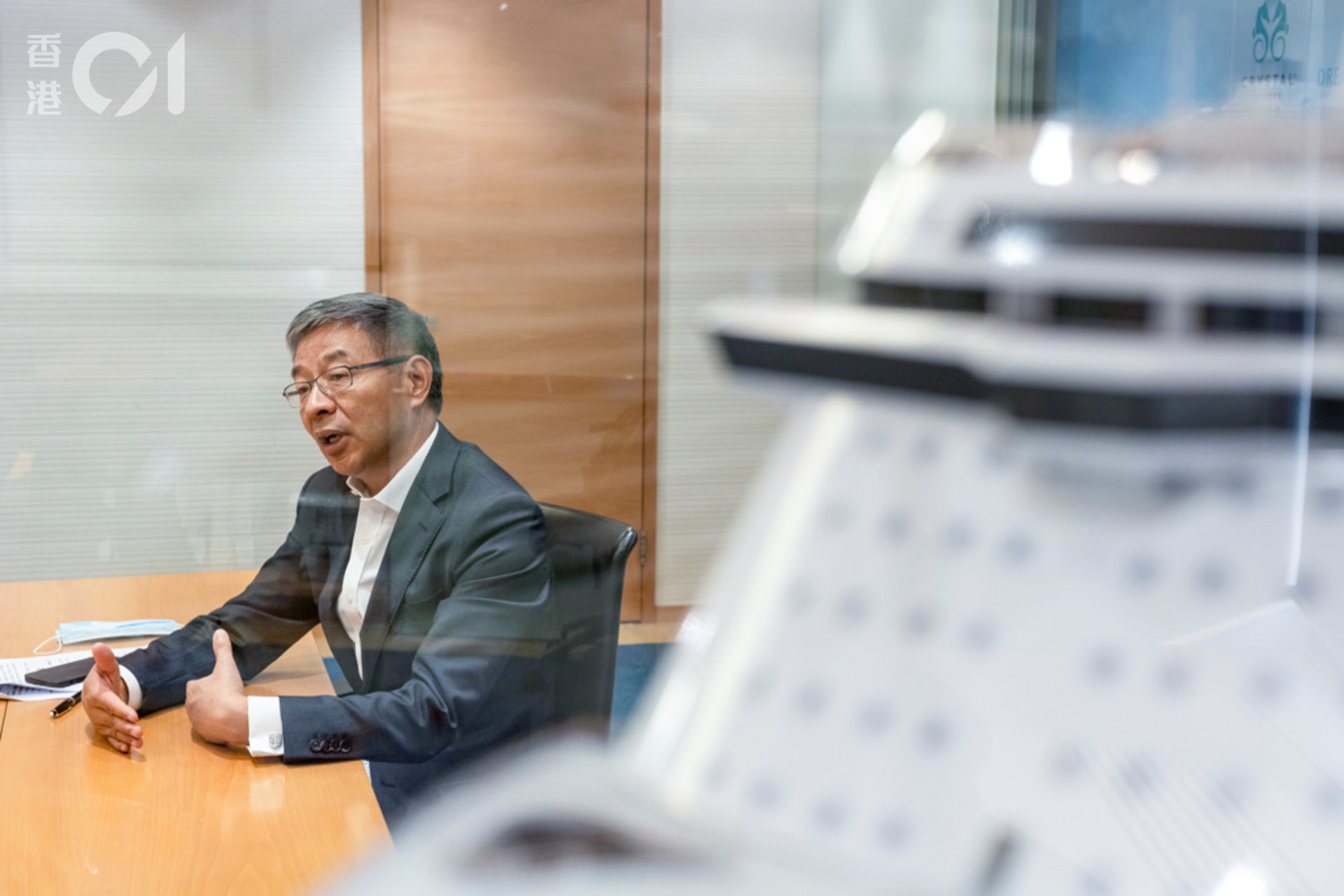雲頂集團總裁朱福明表示,復航後每個航次均爆滿,9月及10月大部分航次亦已售罄。(張浩維攝) 雲頂集團總裁朱福明表示,復航後每個航次均爆滿,9月及10月大部分航次亦已售罄。(張浩維攝)