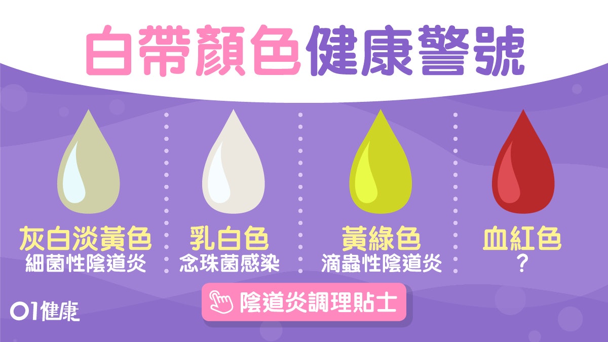 白帶顏色變灰白色現異味陰道炎所致!預防變色要做好兩件事 白帶顏色變灰白色現異味陰道炎所致!預防變色要做好兩件事