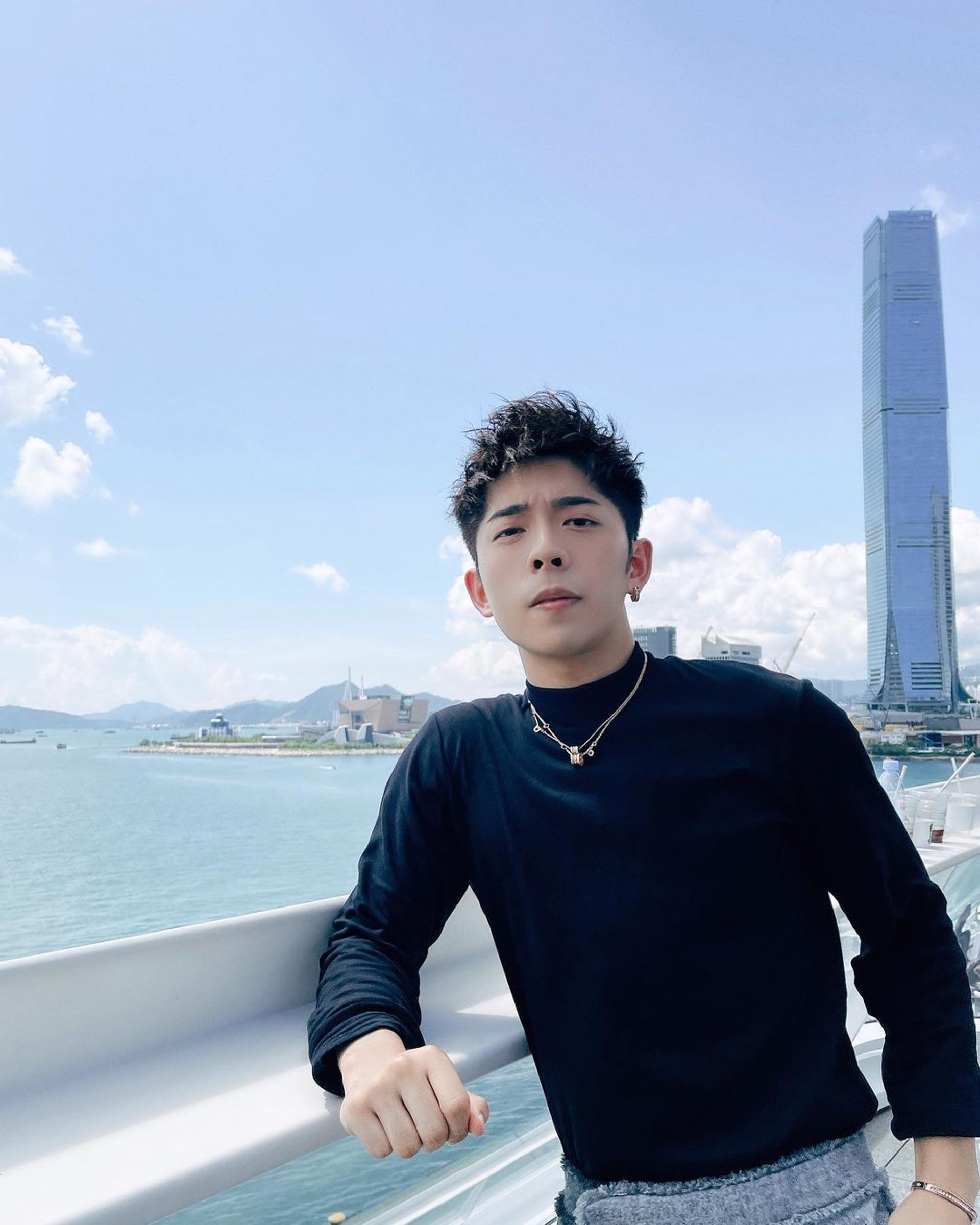 Edan出po為粉絲打氣。(IG@edanlui) Edan出po為粉絲打氣。(IG@edanlui)