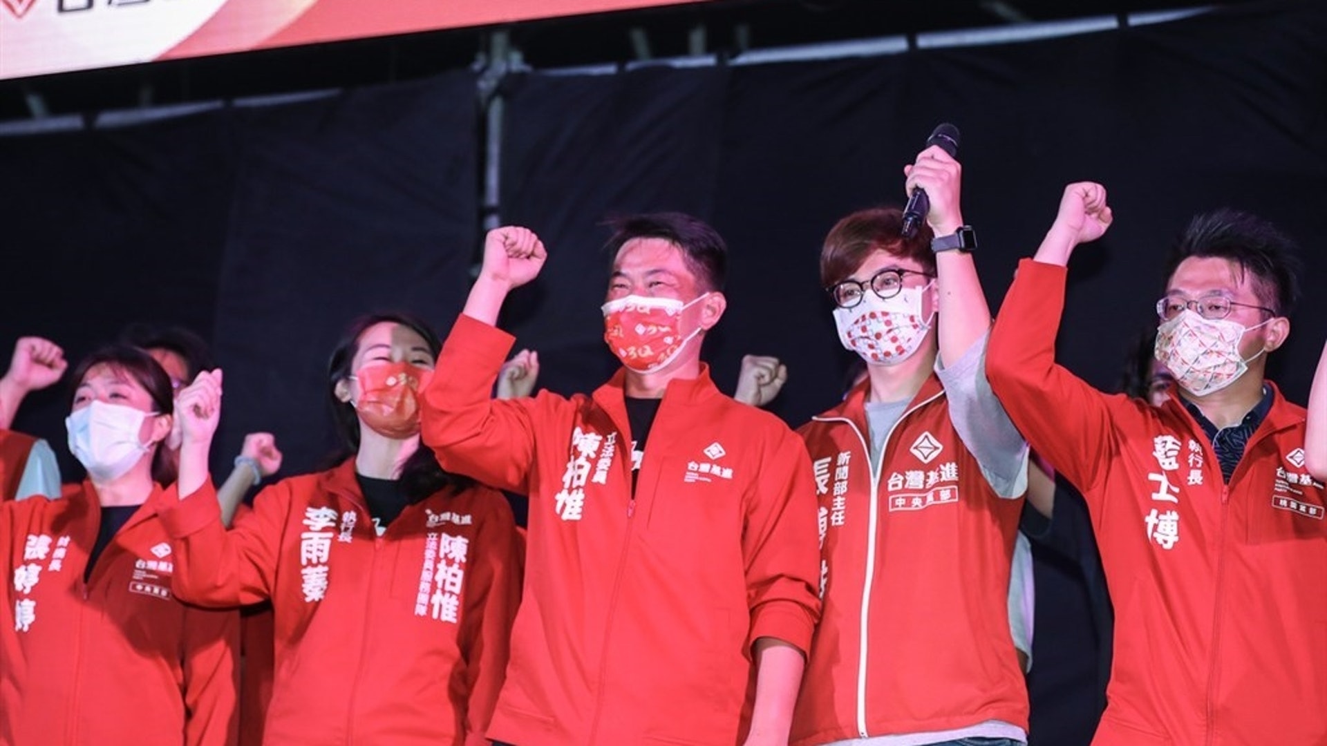 台灣基進黨立委陳柏惟罷免案通過。(中央社) 台灣基進黨立委陳柏惟罷免案通過。(中央社)