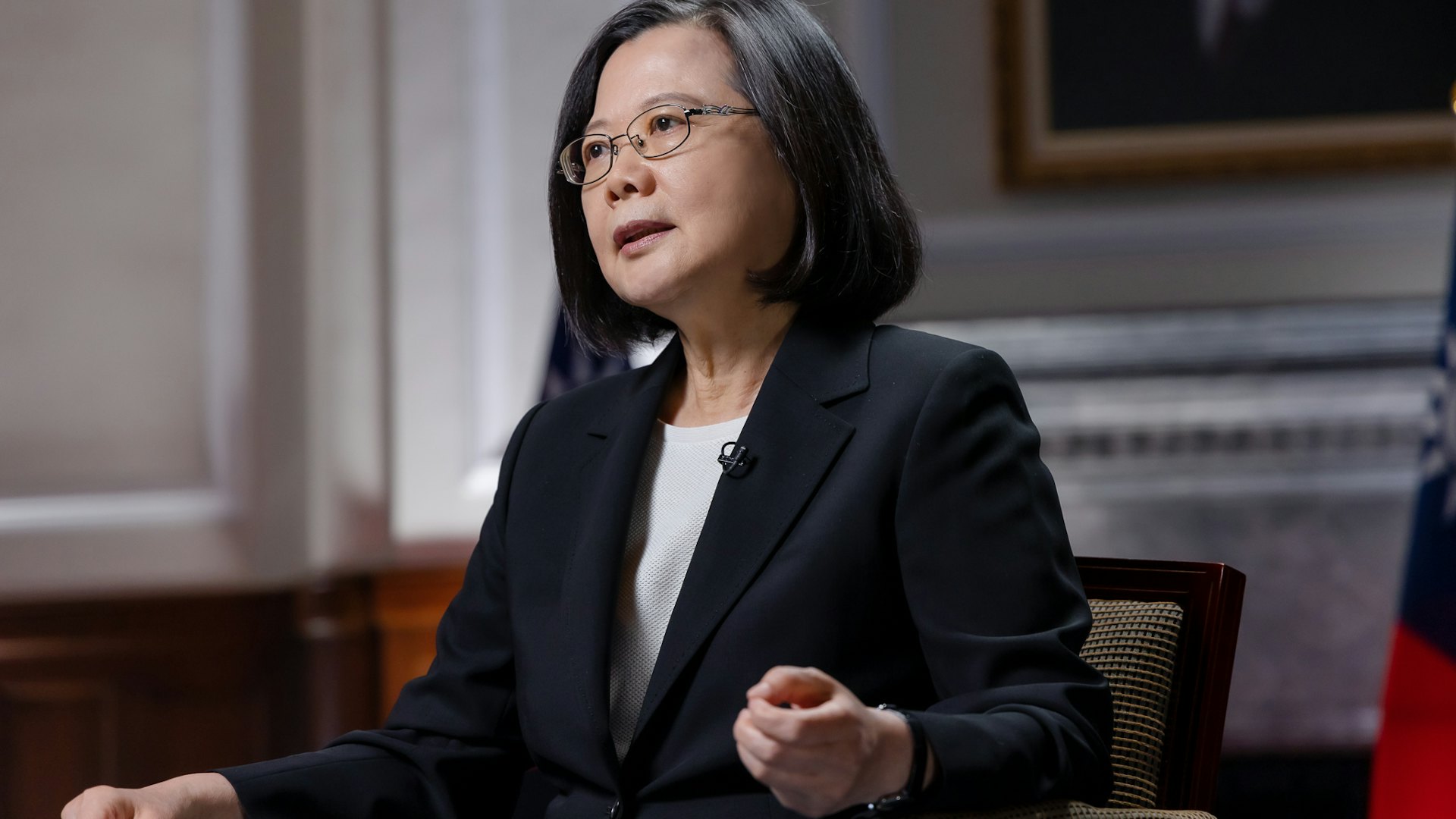 蔡英文卸任前受外媒專訪:北京要認清戰爭有嚴重代價 蔡英文卸任前受外媒專訪:北京要認清戰爭有嚴重代價