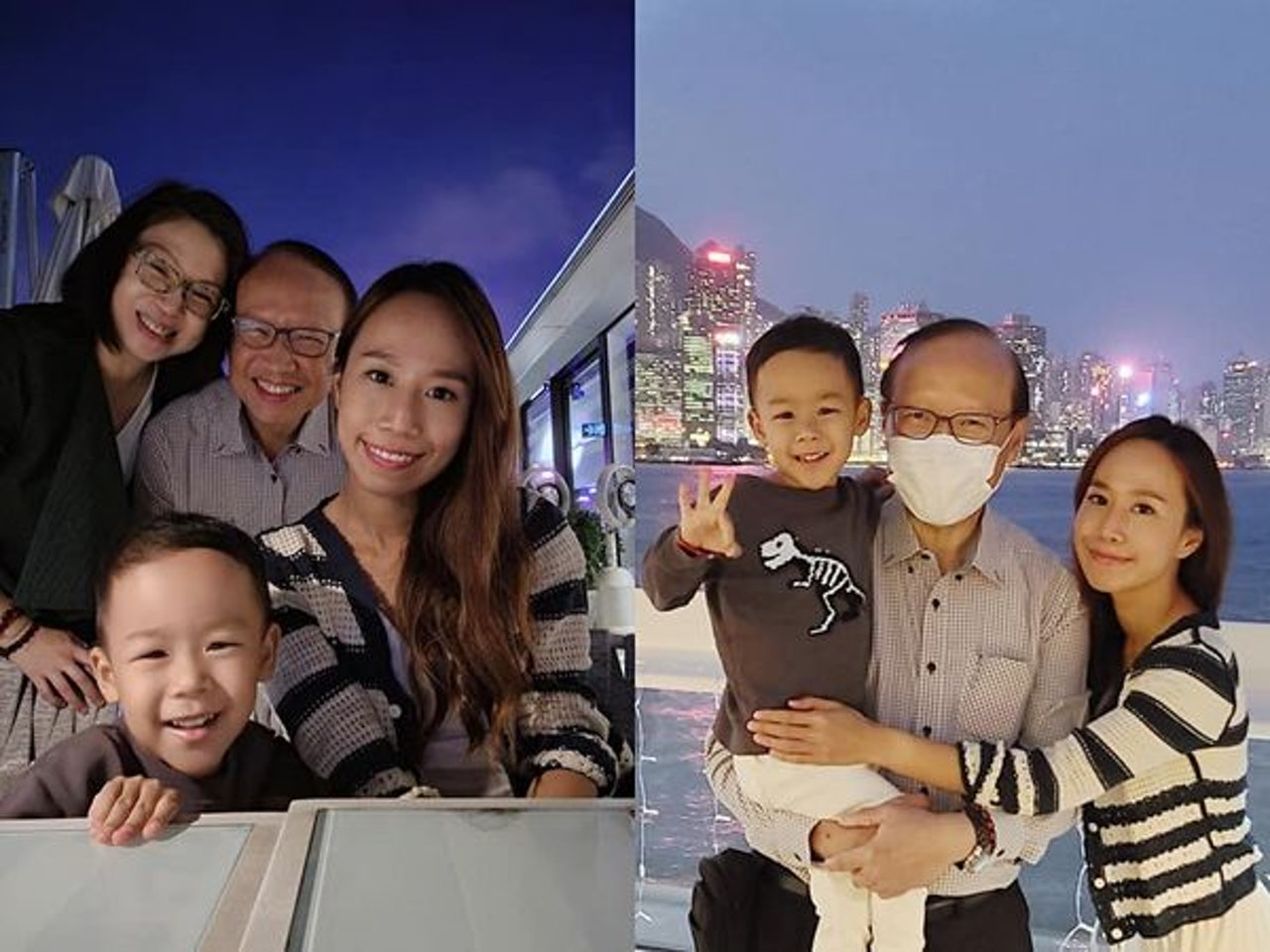 小鐵漢媽媽大讚老爺奶奶是強大後盾。(小鐵漢媽媽 facebook) 小鐵漢媽媽大讚老爺奶奶是強大後盾。(小鐵漢媽媽 facebook)
