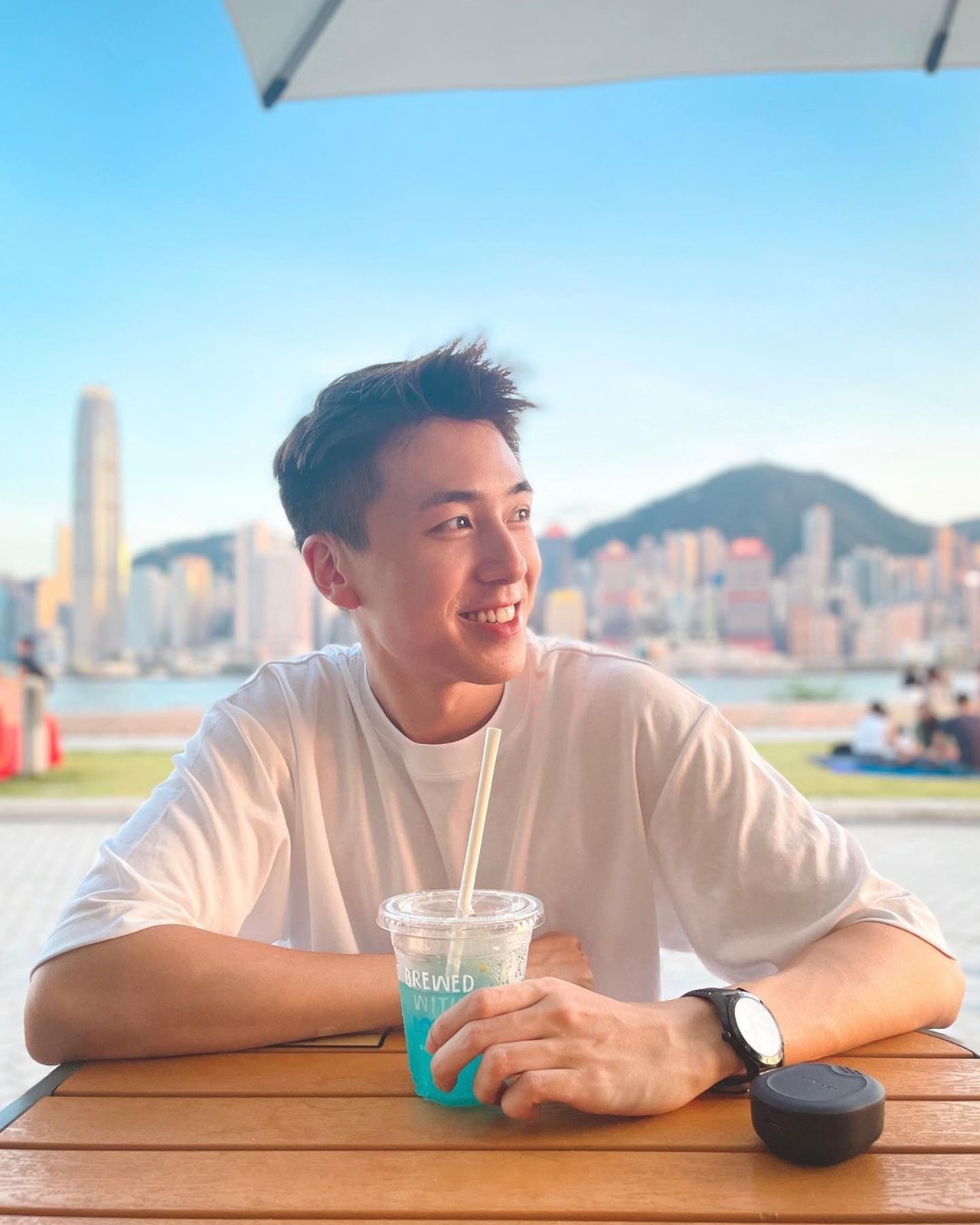 現年24歲的Daniel外表好陽光,擁有180cm高䠷身材,再加上16分之一千里達的混血血統。(IG@mr.hdlee) 現年24歲的Daniel外表好陽光,擁有180cm高䠷身材,再加上16分之一千里達的混血血統。(IG@mr.hdlee)