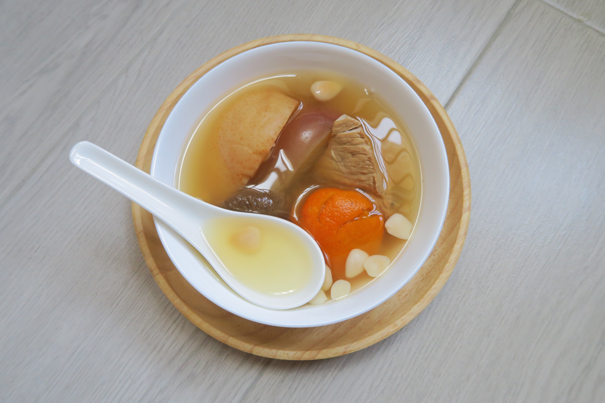 雪梨蘋果桔餅湯食譜