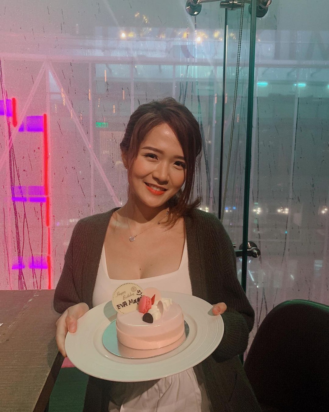 Maggie剛加入《東張西望》。(IG@maggiemanhau) Maggie剛加入《東張西望》。(IG@maggiemanhau)