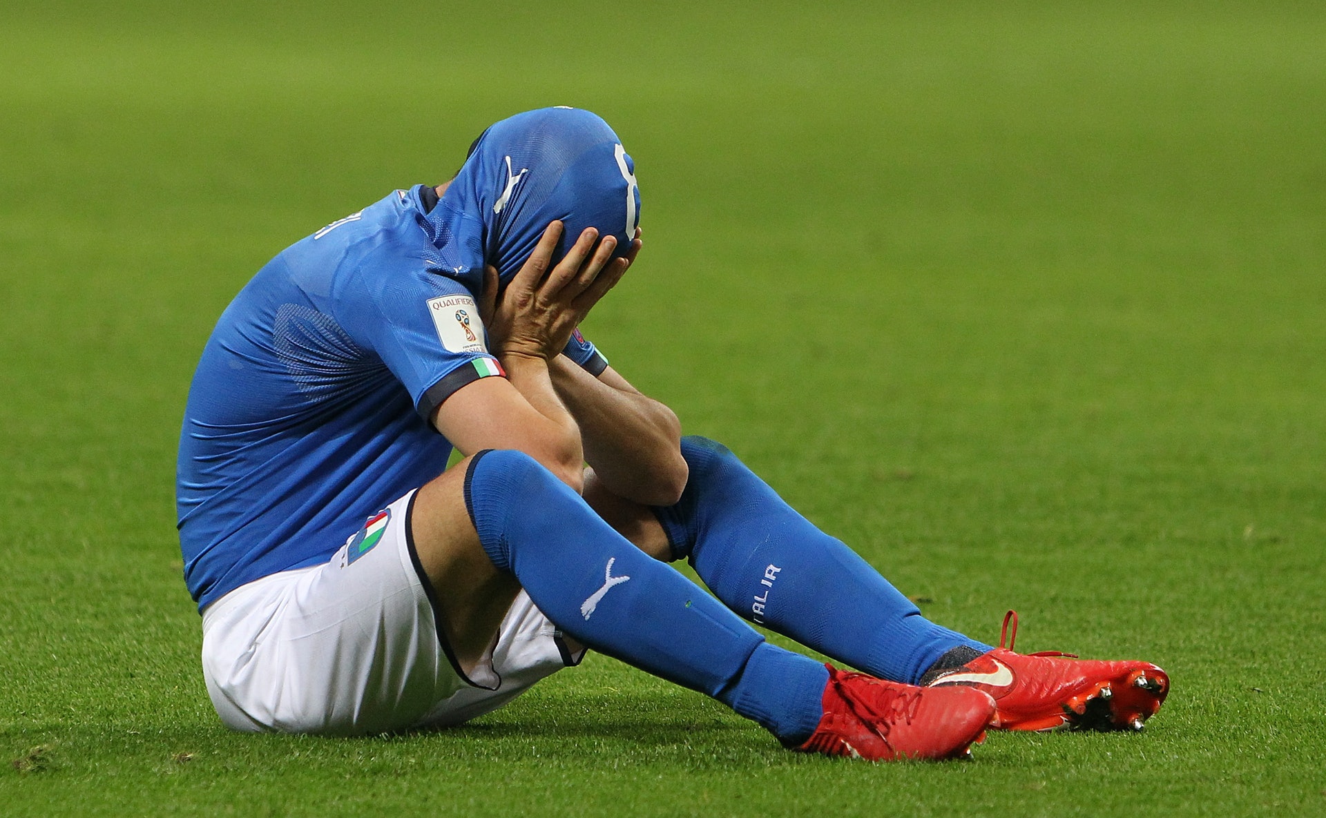 意大利2018世盃外附加賽正是被瑞典淘汰出局。（資料圖片／Getty Images）