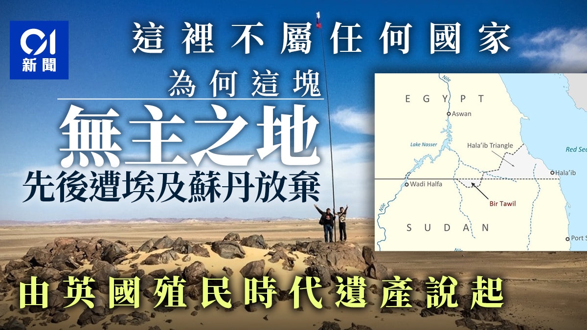 世上唯一無主地? 埃及與蘇丹爭相放棄的領土|地理看世界 世上唯一無主地? 埃及與蘇丹爭相放棄的領土|地理看世界