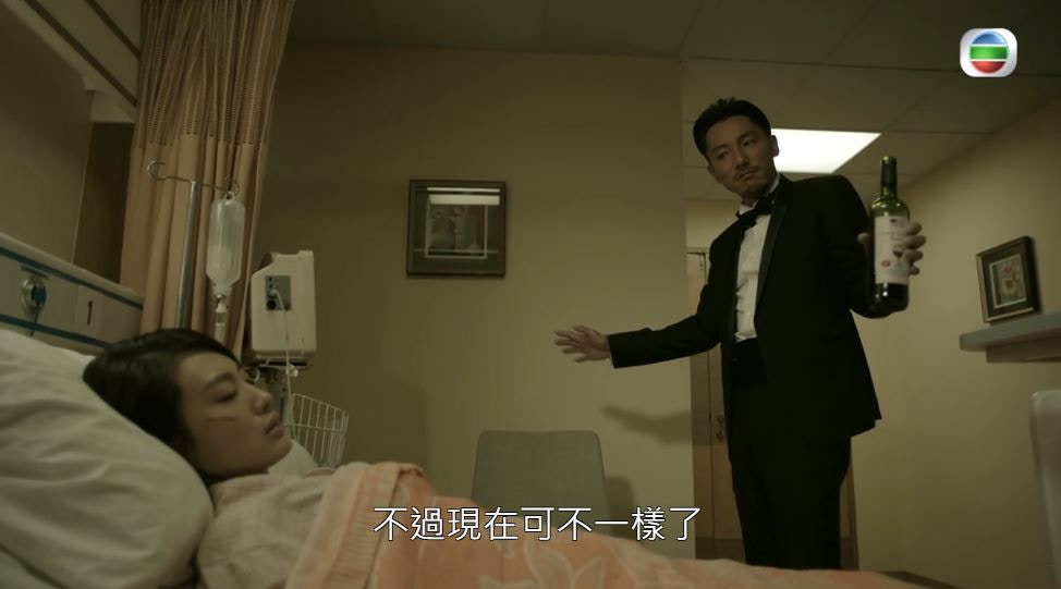 張頴康黑化真係做得幾好。（劇集截圖）