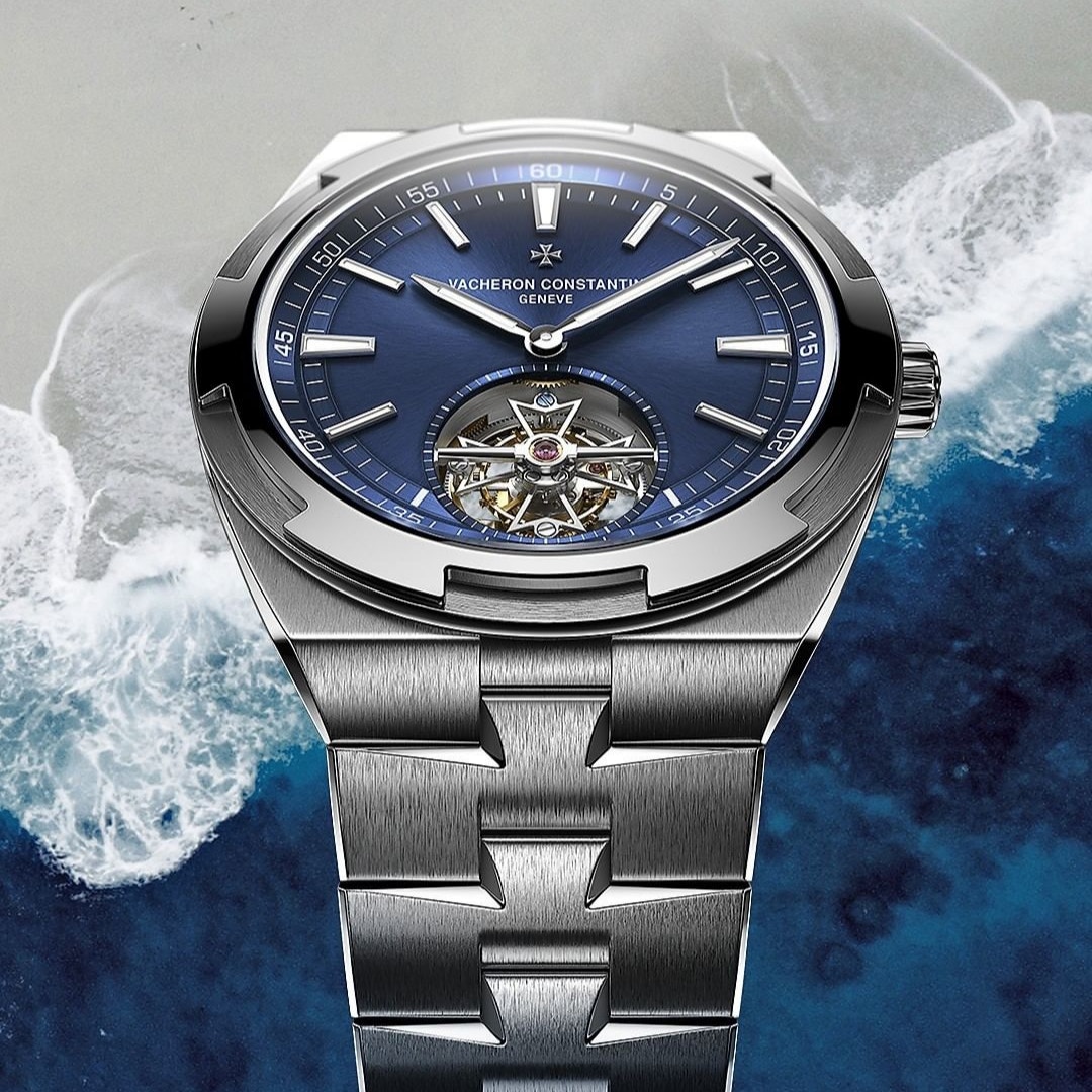 江詩丹頓｜Overseas陀飛輪鋼殼手錶工藝細膩繁複藍面盤市場罕見