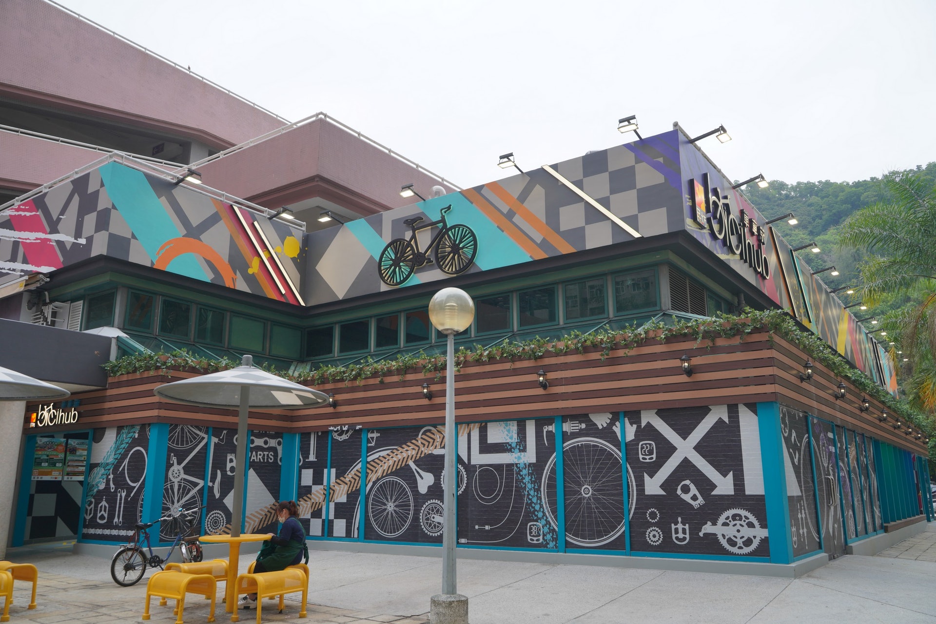 翻新後的景林商場。(受訪者提供) 翻新後的景林商場。(受訪者提供)