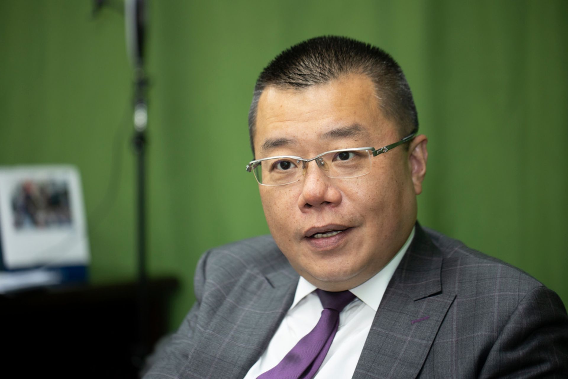 全國人大代表、前海管理局香港事務首席聯絡官洪為民認為，香港需要有更闊的的產業結構，才能夠令社會均衡發展，令整個社會都可以分享發展紅利。（鄭子峰攝）