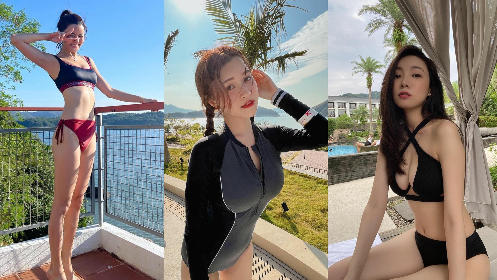 十一月都照po泳衣照 九位女藝人唔怕凍李蔓瑩密實都撼贏陳欣妍? 十一月都照po泳衣照 九位女藝人唔怕凍李蔓瑩密實都撼贏陳欣妍?