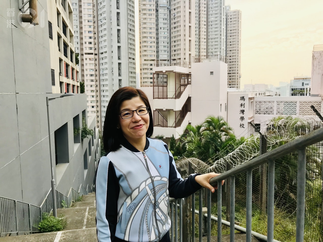 林泳施,現任瑪利灣學校校長,亦是本屆立法會選舉教育界候選人之一。(鄧穎琳攝) 林泳施,現任瑪利灣學校校長,亦是本屆立法會選舉教育界候選人之一。(鄧穎琳攝)