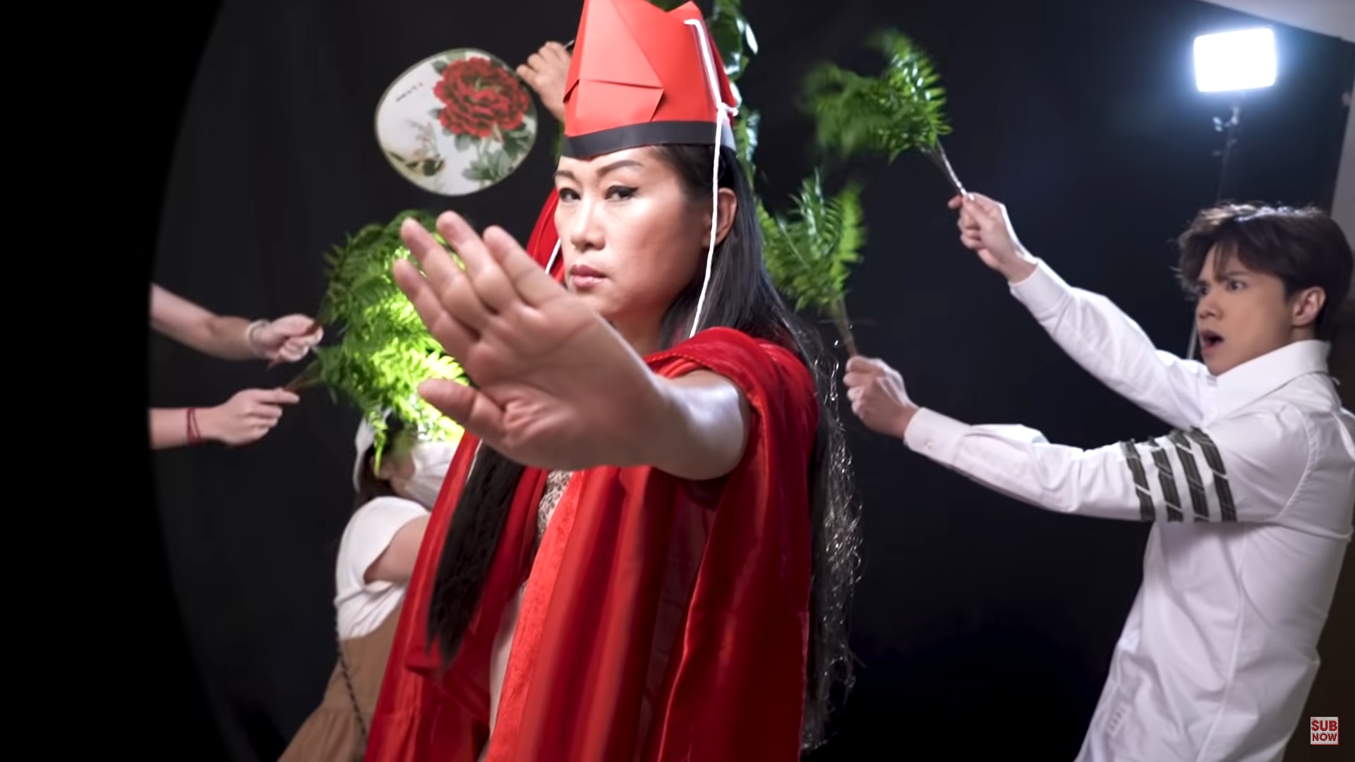 七師傅獲邀上《軒公敲碗之軒公不設防》作第一集嘉賓。（節目截圖）