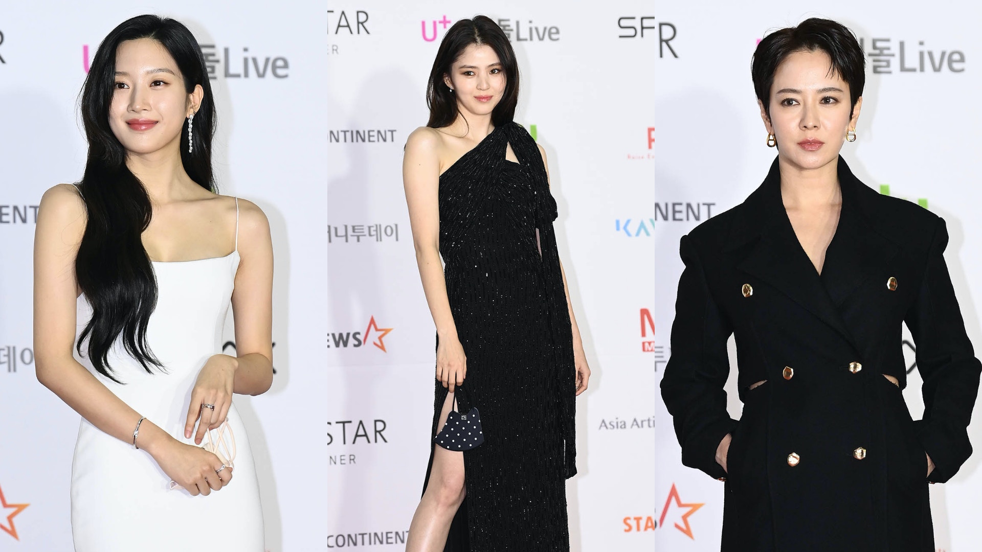 21 a 韓韶禧紅地氈曬美腿搶鏡粉絲依舊未慣宋智孝短髮