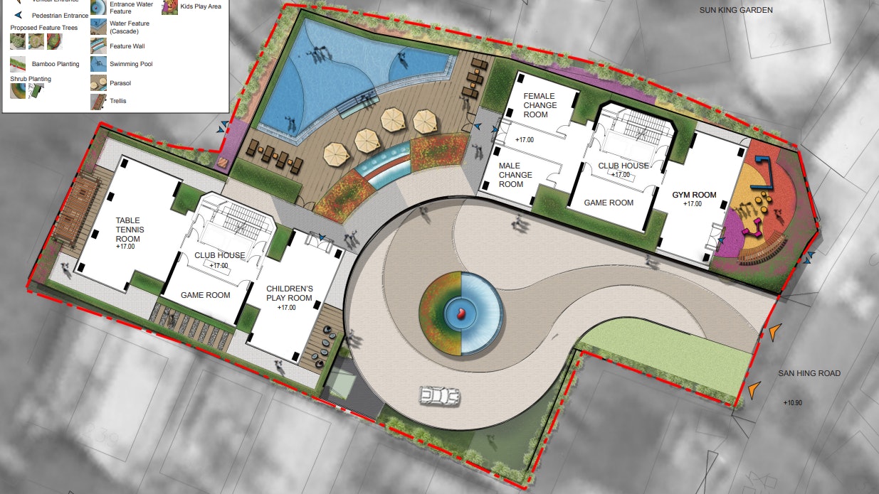 屯門藍地新慶路地盤申建2幢分層住宅提供288伙 屯門藍地新慶路地盤申建2幢分層住宅提供288伙