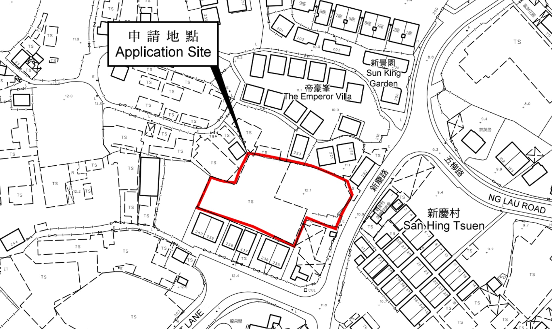 屯門藍地新慶路地盤申建2幢分層住宅提供288伙 屯門藍地新慶路地盤申建2幢分層住宅提供288伙