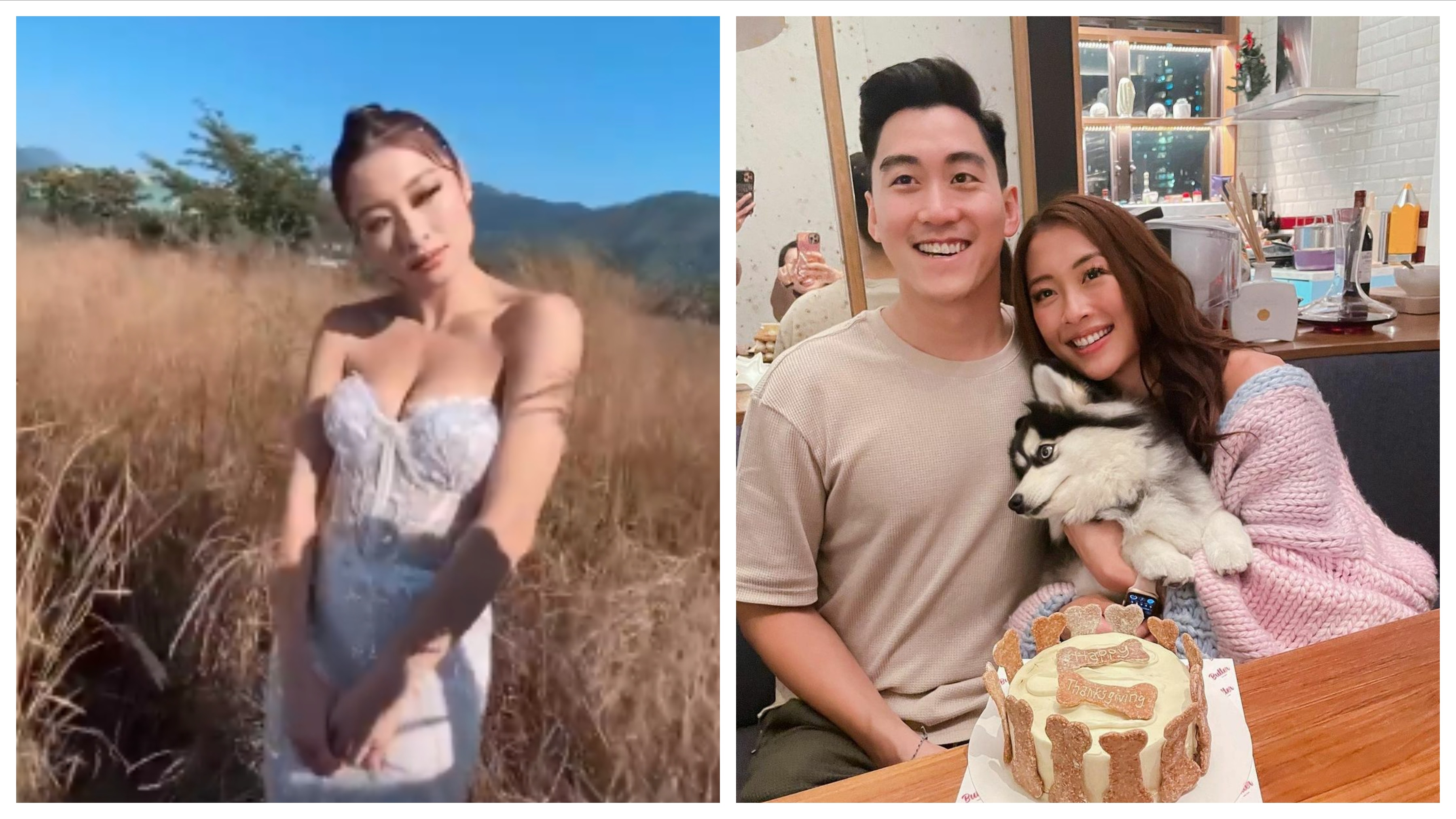 龐卓欣IG曬性感婚紗照　疑似正式封盤嫁給拍拖6年金融才俊男友