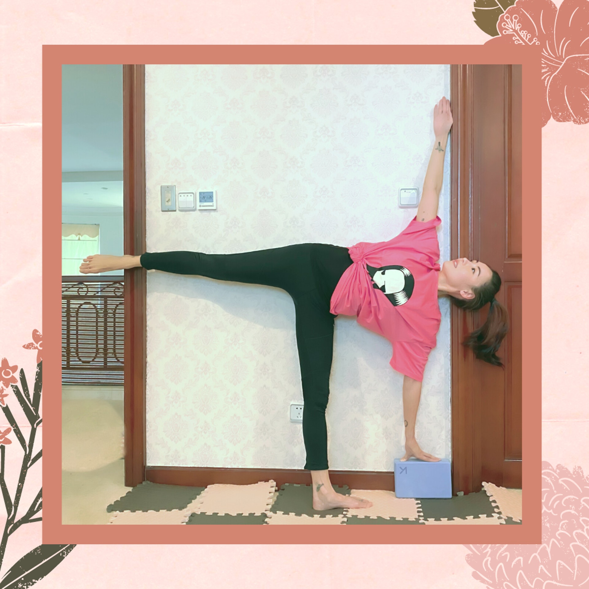 張栢芝瘦腿3大秘訣(01製圖 / 微博圖片:張柏芝) 張栢芝瘦腿3大秘訣(01製圖 / 微博圖片:張柏芝)