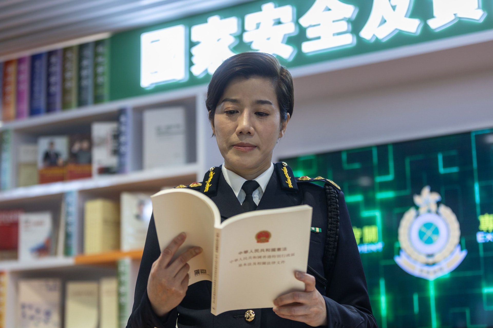 海關關長何珮珊為曾國衞的妻子。(資料圖片/廖雁雄攝) 海關關長何珮珊為曾國衞的妻子。(資料圖片/廖雁雄攝)