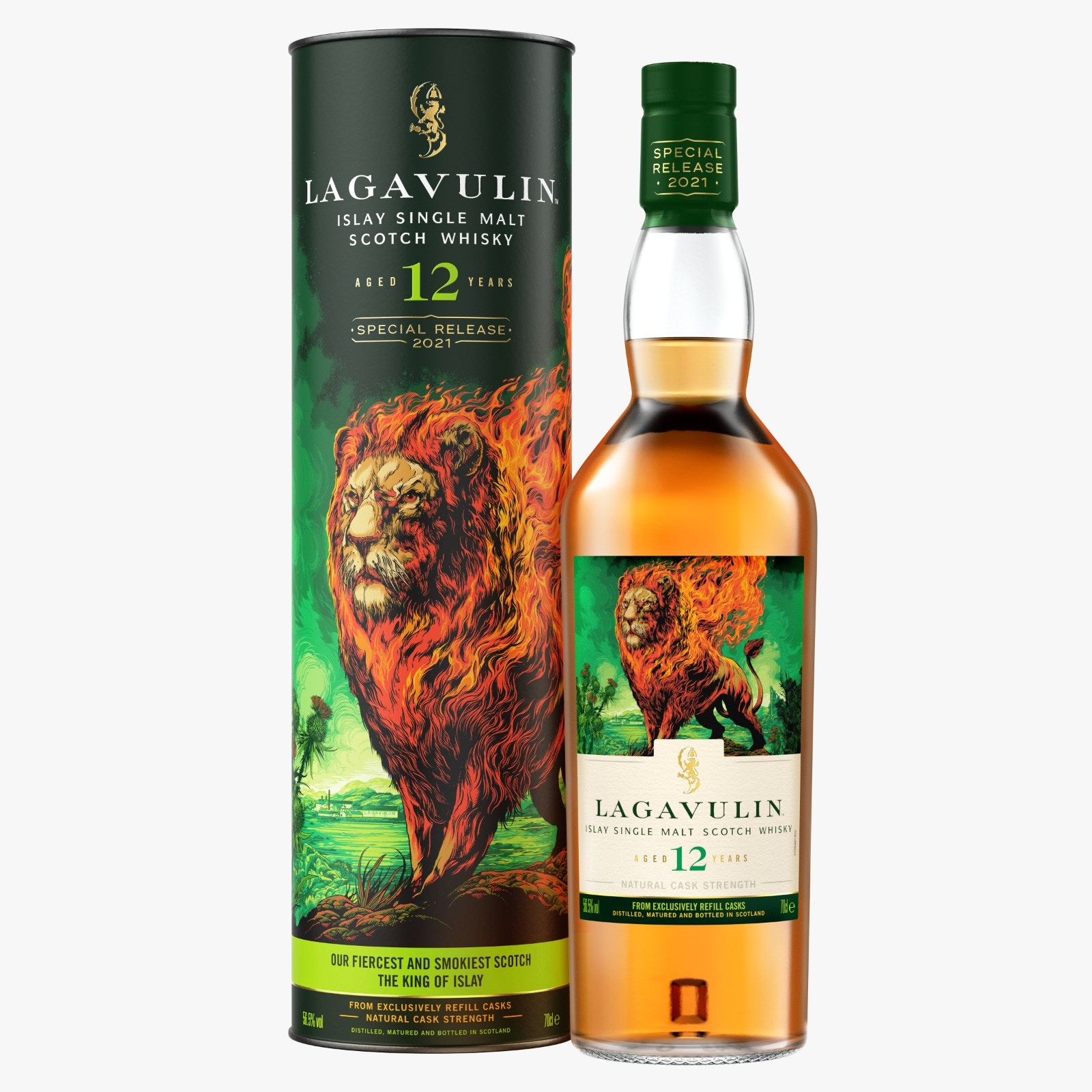 Lagavulin 12年（售價：1,280元）（圖片來源：Diageo）
