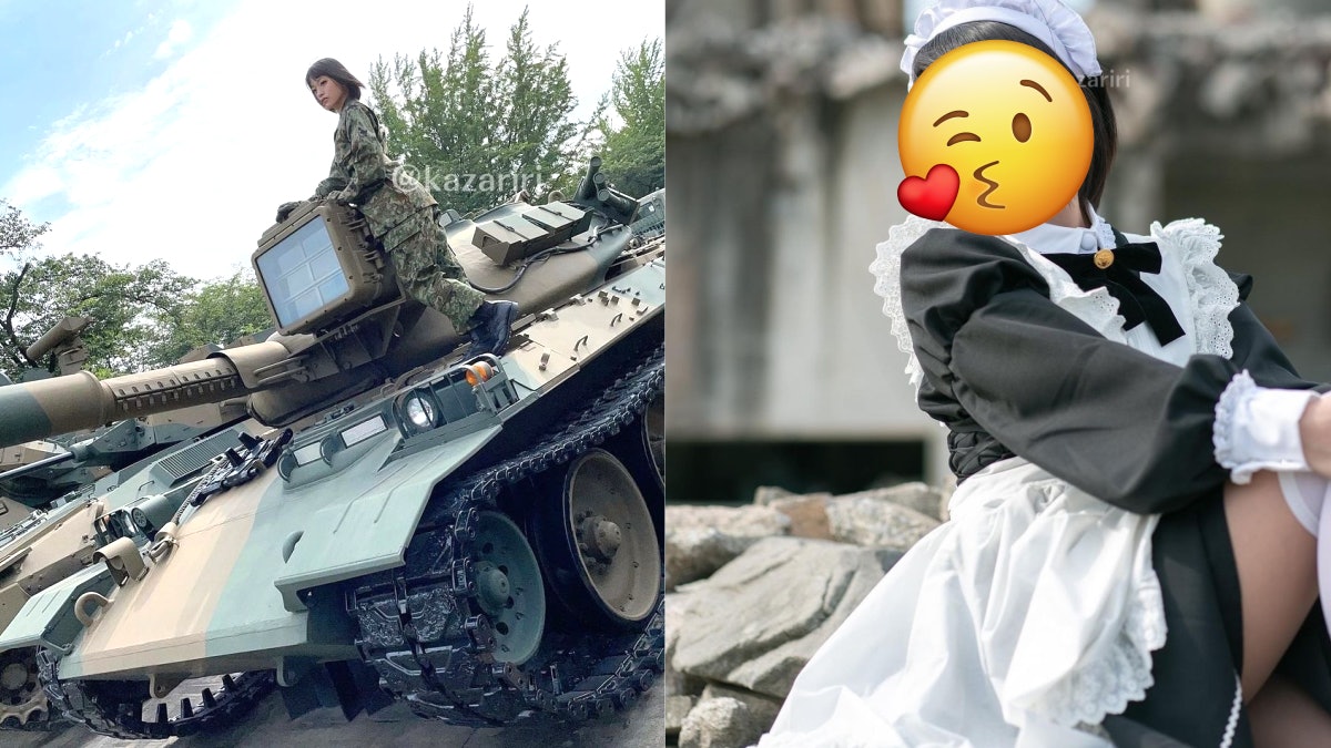 日本美少女自衛隊員因病退役變人氣軍事網紅網民 美到令人恐懼 日本美少女自衛隊員因病退役變人氣軍事網紅網民 美到令人恐懼