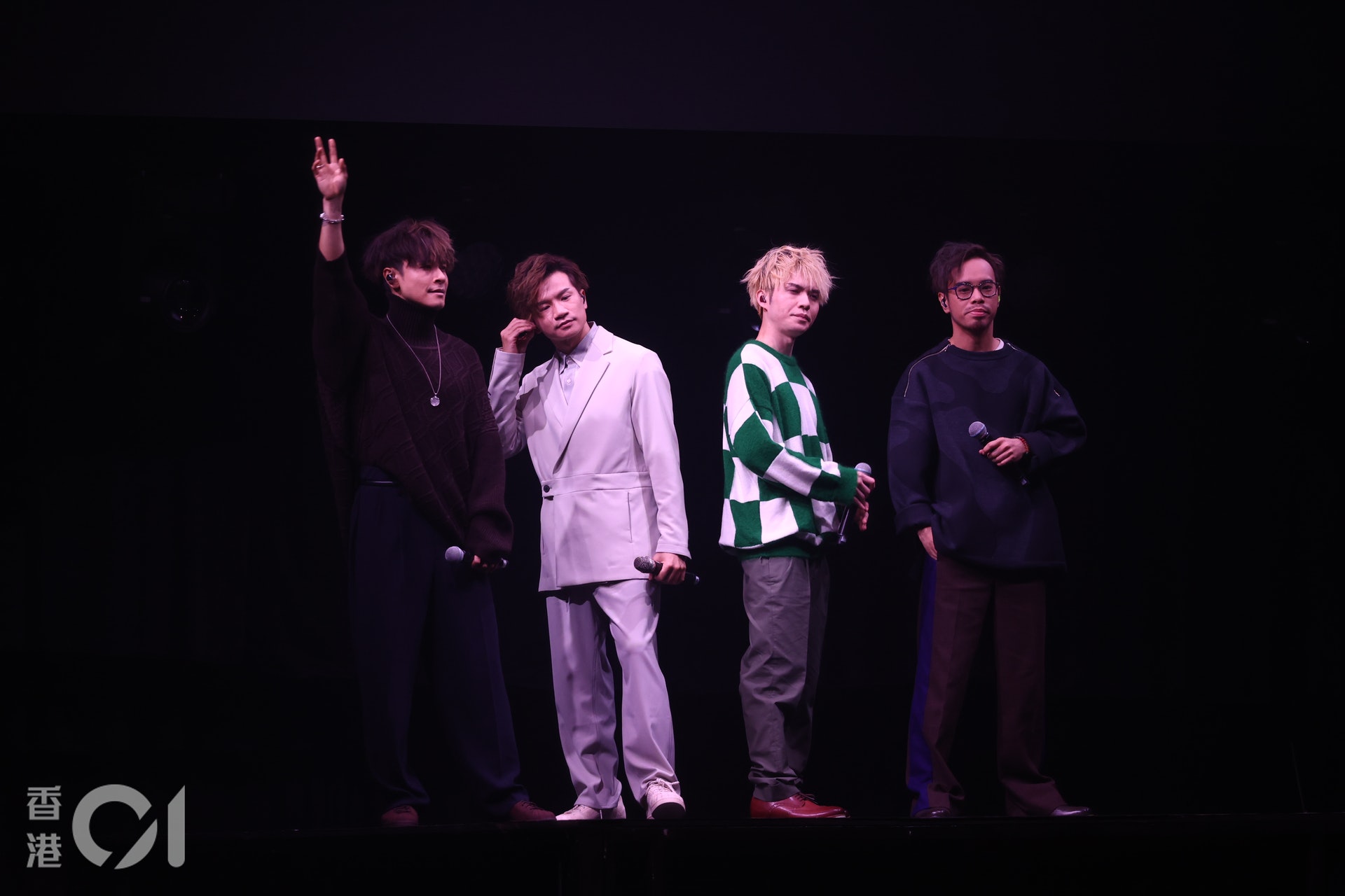 《反對無效》是音樂總監小彤指定C AllStarg合唱的作品。(葉志明攝) 《反對無效》是音樂總監小彤指定C AllStarg合唱的作品。(葉志明攝)