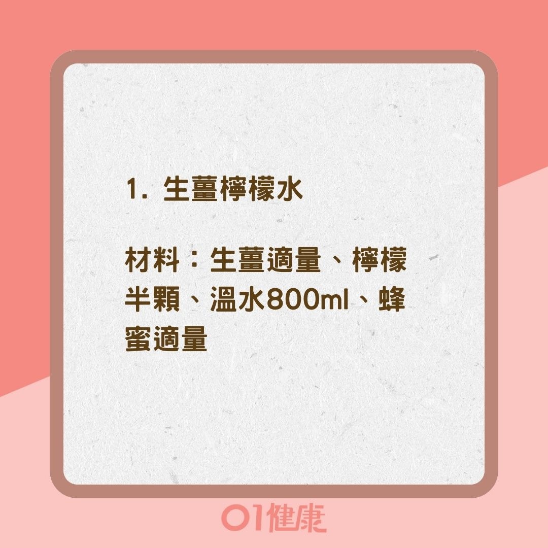 3款驅寒潤膚飲（01製圖）