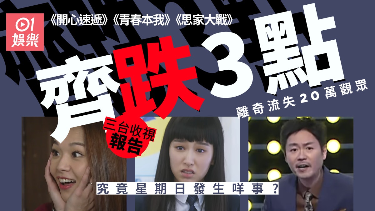 三台收視報告│《拳王》上返16點 大結局撞正《造星IV》決賽 三台收視報告│《拳王》上返16點 大結局撞正《造星IV》決賽