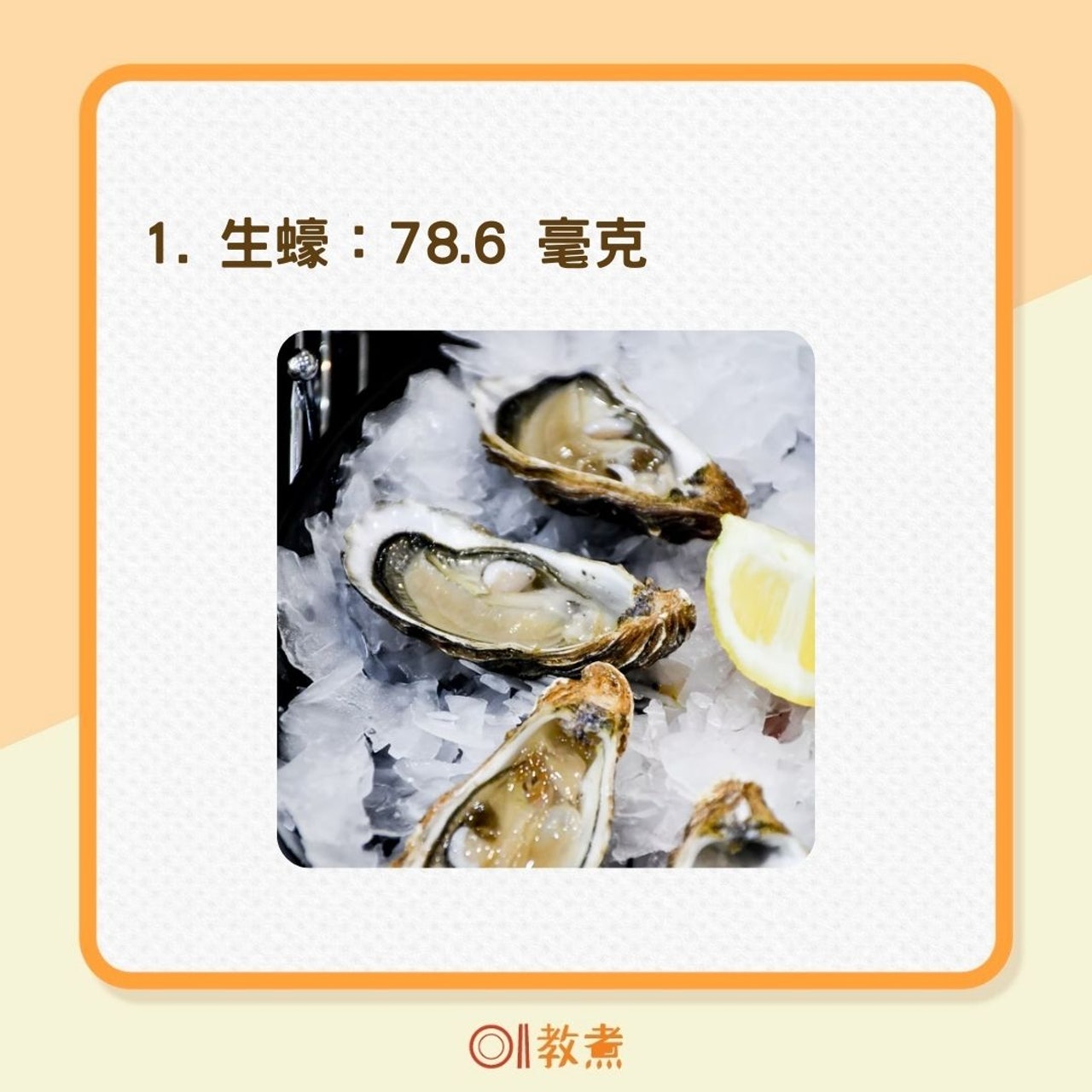鋅含量高的8大食物(Edoardo Cuoghi/Unsplash, 01製圖) 鋅含量高的8大食物(Edoardo Cuoghi/Unsplash, 01製圖)