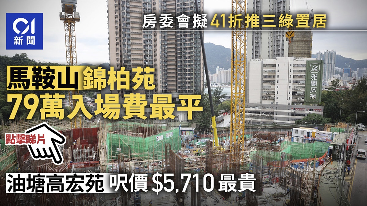 綠置居2022｜消息：41折推三屋苑最平79萬有交易油塘市區盤搶眼 - glbnews.com