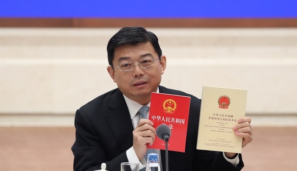 國安法五周年｜港澳辦王振民：沒冤枉任何人　必要時將案件交內地