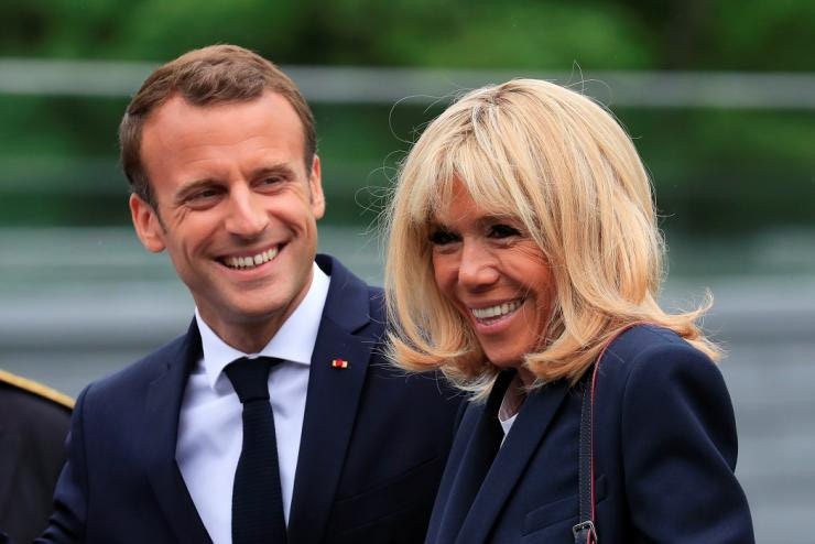 法國總統馬克龍與老婆相差24年：我們是不太普通的一對