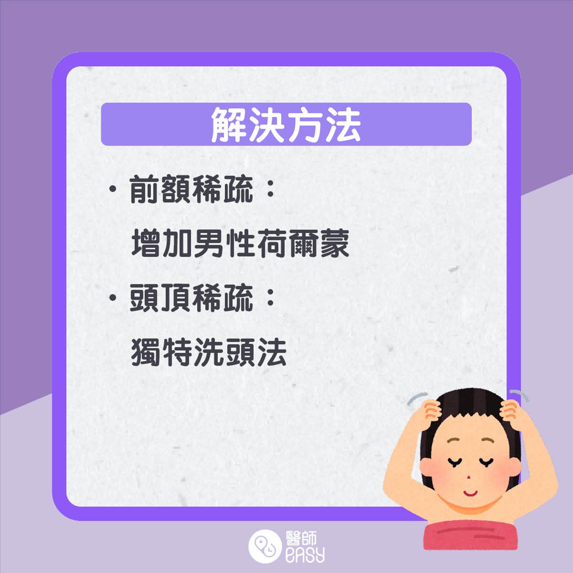 防脫髮洗髮方法。(01製圖) 防脫髮洗髮方法。(01製圖)