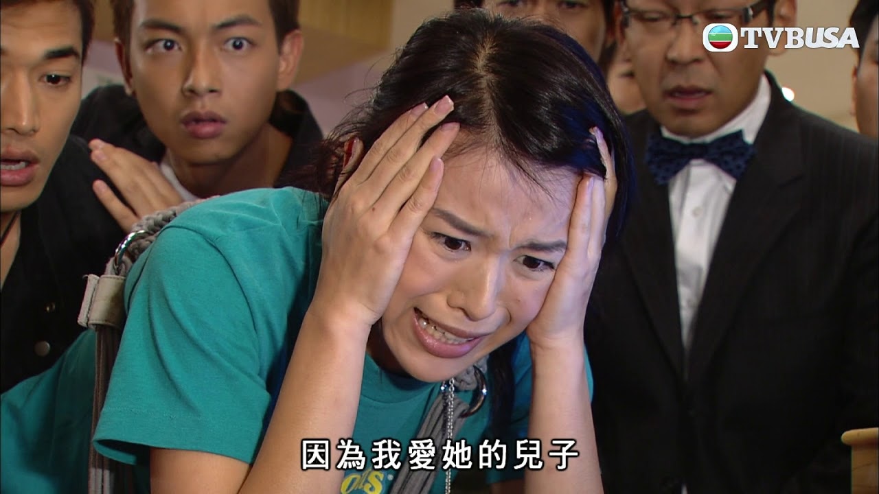 無綫TVB劇集《野蠻奶奶大戰戈師奶》截圖（網上圖片）