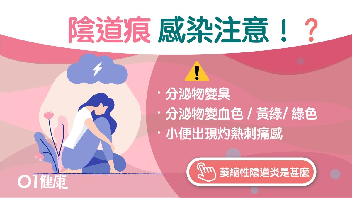 私處陰道紅腫痕癢難耐？5大警號分泌物變色可能受感染