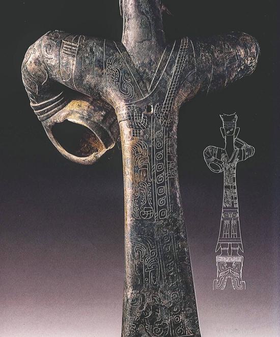 三星堆｜神秘國寶「青銅大立人」手持何物？ 一眾專家上央視激辯