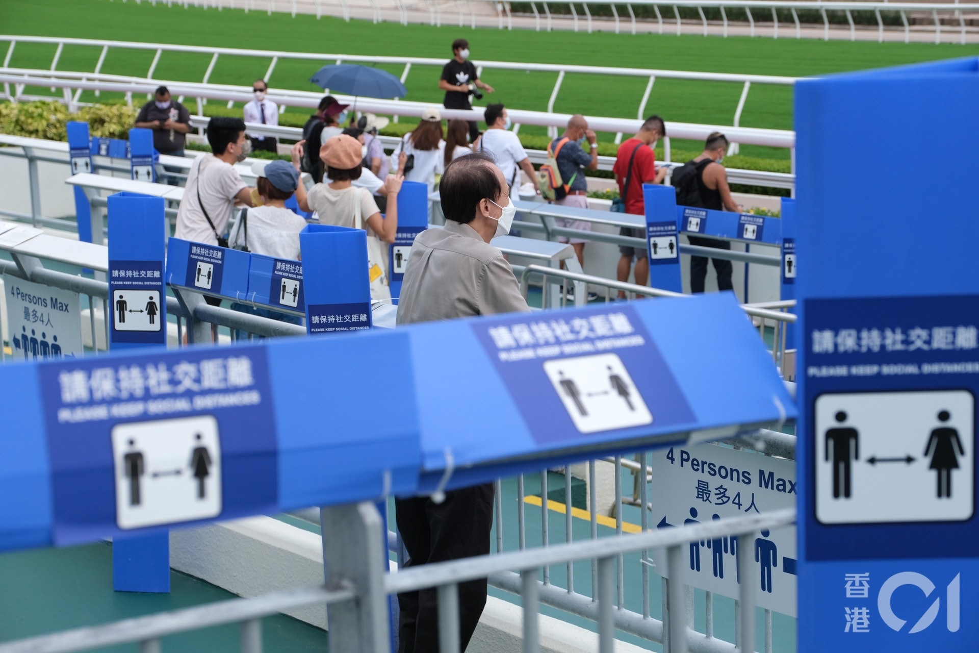 Omicron防疫 沙田馬場今續禁公眾入場沒慶祝儀式馬場站停開