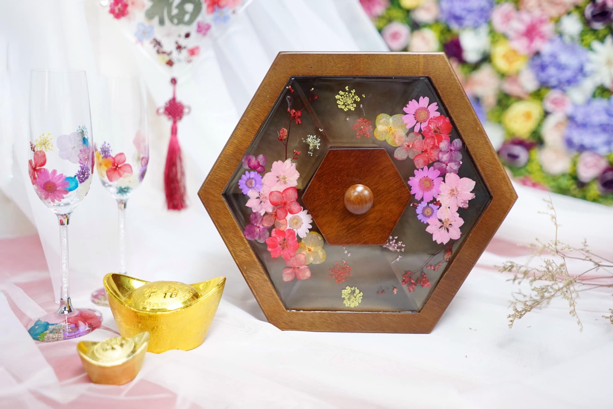新年好去處22 手製押花全盒燙金福字揮春4大工作坊潮過新年