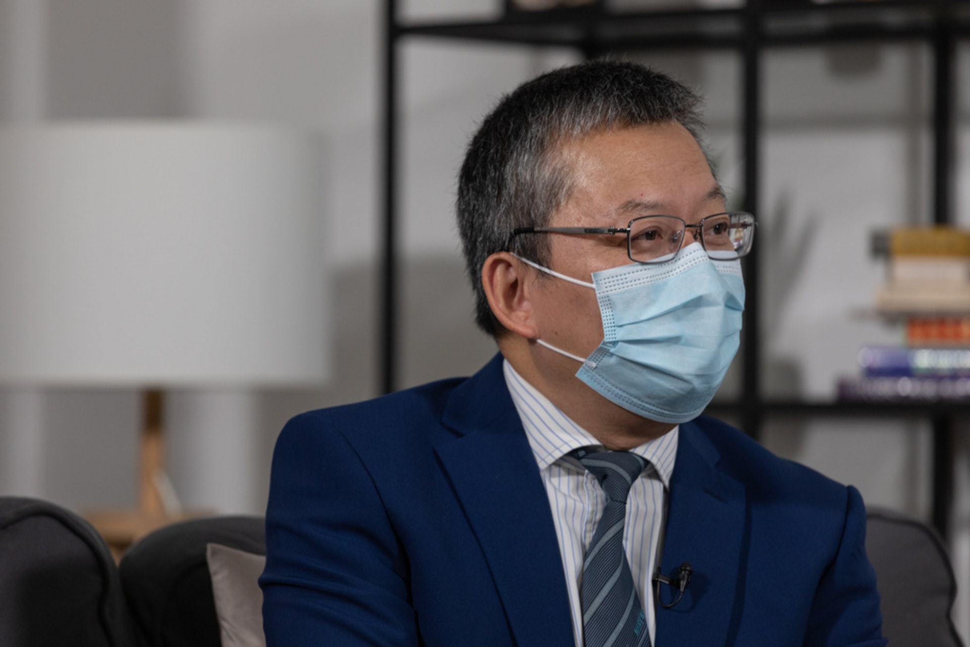 汪敦敬認為,放寬按保措施的槓桿力量,絕對能提升單位的潛在升幅。(張浩維攝) 汪敦敬認為,放寬按保措施的槓桿力量,絕對能提升單位的潛在升幅。(張浩維攝)