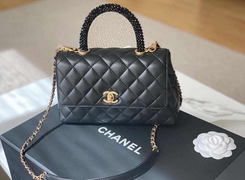 Arriba 34+ imagen chanel coco handle价格